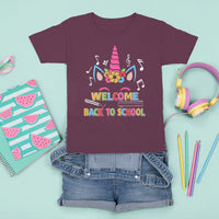 Back To School T Shirt For Kid Welcome Back To School, Cute Unicorn TS05 - Wonder Print Shop