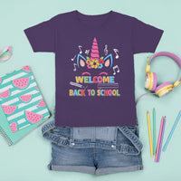 Back To School T Shirt For Kid Welcome Back To School, Cute Unicorn TS05 - Wonder Print Shop