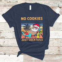 Christmas In July T Shirt No Cookies Just Cocktails, Funny Drinking TS05 - Wonder Print Shop