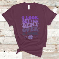 Reading Book T Shirt I Look Better Bent Over A Book, Funny Reading Book TS05 - Wonder Print Shop