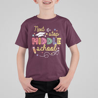 Cute Back To School T Shirt Next Stop Middle School Students TS05 - Wonder Print Shop
