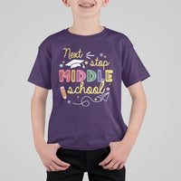 Cute Back To School T Shirt Next Stop Middle School Students TS05 - Wonder Print Shop