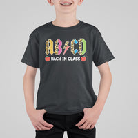 Cute Back To School T Shirt ABCD Back In Class, Funny Teachers Students TS05 - Wonder Print Shop