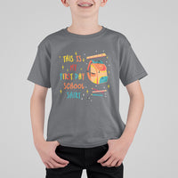 Cute Back To School T Shirt This Is My First Day Of School TS05 - Wonder Print Shop