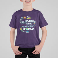 Cute Back To School T Shirt My Sudent Are Out Of This World TS05 - Wonder Print Shop