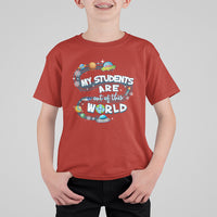 Cute Back To School T Shirt My Sudent Are Out Of This World TS05 - Wonder Print Shop