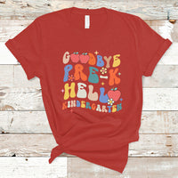Cute Back To School T Shirt Goodbye Pre-K, Funny Teacher Student TS05 - Wonder Print Shop