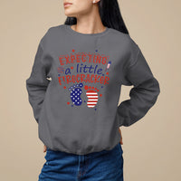 Pregnancy Announcement Sweatshirt Expecting A Little Firecracker TS05 - Wonder Print Shop