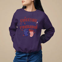Pregnancy Announcement Sweatshirt Expecting A Little Firecracker TS05 - Wonder Print Shop