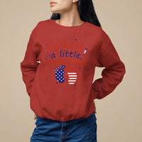 Pregnancy Announcement Sweatshirt Expecting A Little Firecracker TS05 - Wonder Print Shop