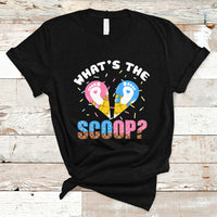 Funny Ice Cream T Shirt What's The Scoop Gender Reveal TS05 - Wonder Print Shop