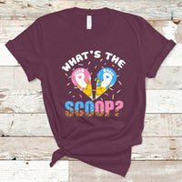 Funny Ice Cream T Shirt What's The Scoop Gender Reveal TS05 - Wonder Print Shop