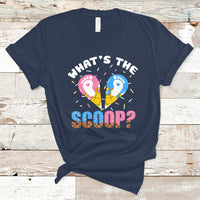 Funny Ice Cream T Shirt What's The Scoop Gender Reveal TS05 - Wonder Print Shop