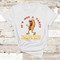 Hot Dog Lover T Shirt It's Not A Party Until The Wiener Comes Out TS05 - Wonder Print Shop