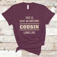 Cousin Day 2023 T Shirt This Is What An Awesome Cousin Looks Like TS05 - Wonder Print Shop