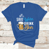 Beer Lover T Shirt Save Water Drink Beer, Funny Drinking Beer TS05 - Wonder Print Shop