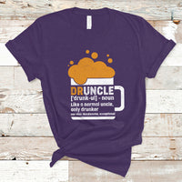 Beer Lover T Shirt Druncle Definition Funny Drinking, Gift For Uncle TS05 - Wonder Print Shop