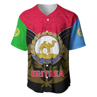 Eritrea Baseball Jersey Coat Of Arms And Map With Cross TS06 - Wonder Print Shop