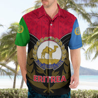 Eritrea Hawaiian Shirt Coat Of Arms And Map With Cross TS06 - Wonder Print Shop