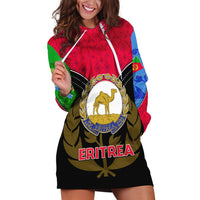 Eritrea Hoodie Dress Coat Of Arms And Map With Cross TS06 - Wonder Print Shop