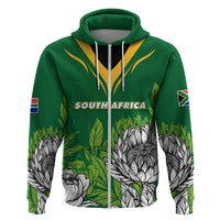 South Africa Hoodie King Protea With Flag TS06 - Wonder Print Shop