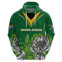 South Africa Hoodie King Protea With Flag TS06 - Wonder Print Shop