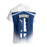 Finland Hawaiian Shirt Coat Of Arms Mix Hannunvaakuna TS06 - Wonder Print Shop