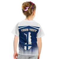 Custom Finland Kid T Shirt Coat Of Arms Mix Hannunvaakuna TS06 - Wonder Print Shop