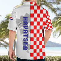 Croatia Hawaiian Shirt Chessboard Mix Coat Of Arms TS06 - Wonder Print Shop