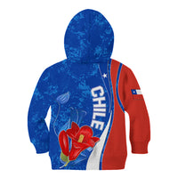 Chile Kid Hoodie Copihue With Flag TS06 - Wonder Print Shop