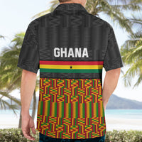 Ghana Hawaiian Shirt Kente Pattern With Coat Of Arms TS06 - Wonder Print Shop
