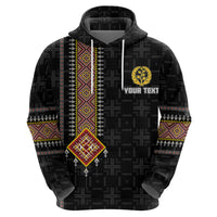 Custom Eritrea Hoodie Habesha With African Pattern TS06 - Wonder Print Shop