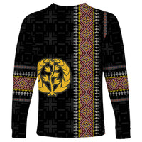 Custom Eritrea Long Sleeve Shirt Habesha With African Pattern TS06 - Wonder Print Shop