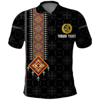 Custom Eritrea Polo Shirt Habesha With African Pattern TS06 - Wonder Print Shop