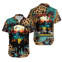 Country Girl Hawaiian Shirt Play Me Some Mountain Music with Leoppard Pattern TS07 - Wonder Print Shop