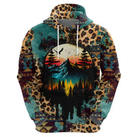 Country Girl Hoodie Play Me Some Mountain Music with Leoppard Pattern TS07 - Wonder Print Shop