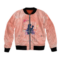 Mommy Bomber Jacket Floral Pastel Style for Mother Day TS07 - Wonder Print Shop
