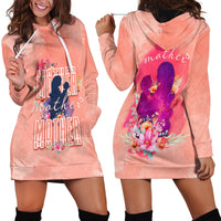 Mommy Hoodie Dress Floral Pastel Style for Mother Day TS07 - Wonder Print Shop