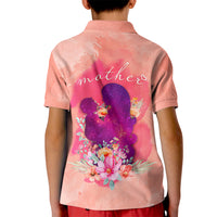 Mommy Polo Shirt for Kid Floral Pastel Style for Mother Day TS07 - Wonder Print Shop