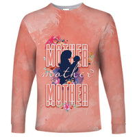 Mommy Long Sleeve Shirt Floral Pastel Style for Mother Day TS07 - Wonder Print Shop