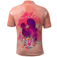 Mommy Polo Shirt Floral Pastel Style for Mother Day TS07 - Wonder Print Shop