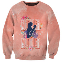 Mommy Sweatshirt Floral Pastel Style for Mother Day TS07 - Wonder Print Shop