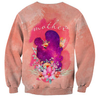 Mommy Sweatshirt Floral Pastel Style for Mother Day TS07 - Wonder Print Shop