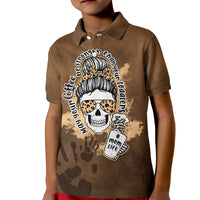 Momlife Polo Shirt for Kid May Your Coffee Be Stronger Than Your Toddler TS07 - Wonder Print Shop