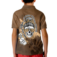 Momlife Polo Shirt for Kid May Your Coffee Be Stronger Than Your Toddler TS07 - Wonder Print Shop