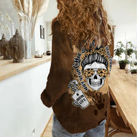 Momlife Women Casual Shirt May Your Coffee Be Stronger Than Your Toddler TS07 - Wonder Print Shop