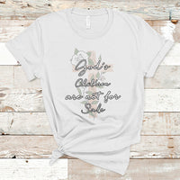 Human Trafficking T Shirt God's Children Are Not For Sale T Shirt, Christian Religious Tee, God Cross Human Rights TS08 - Wonder Print Shop