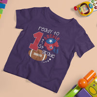 Back To School T Shirt For Kid Ready To Tackle First Grade Tee, Football For Kids, First Day Of School T- Shirt, Back to School TS08 - Wonder Print Shop
