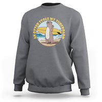 Otter 841 Sweatshirt An Otter Stole My Surfboard Tee, Meme Otter Team 841 Shirt, Otter From California Outfit, Surfboard Stealing Sea Otter TS08 - Wonder Print Shop