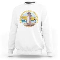 Otter 841 Sweatshirt An Otter Stole My Surfboard Tee, Meme Otter Team 841 Shirt, Otter From California Outfit, Surfboard Stealing Sea Otter TS08 - Wonder Print Shop